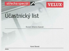 VELUX - střecha speciál